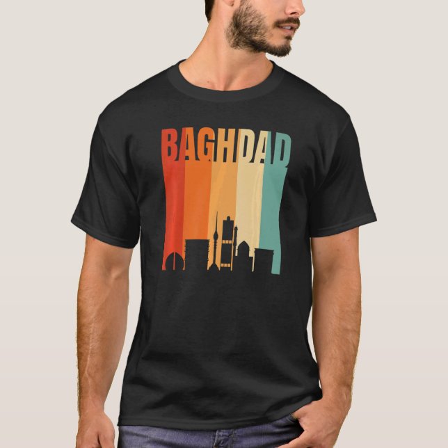 Baghdad Skyline   T-Shirt (Front)