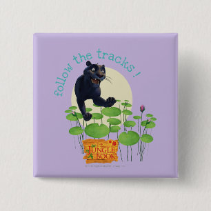 Bagheera 2 15 cm square badge