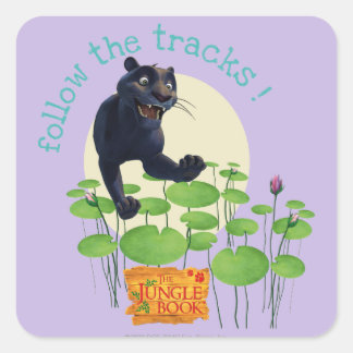 Bagheera 2 square sticker