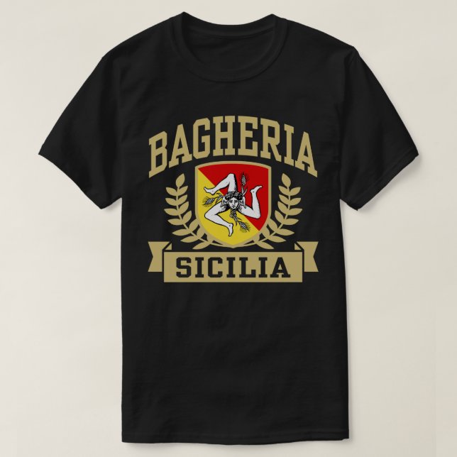 Bagheria Sicilia T-Shirt (Design Front)