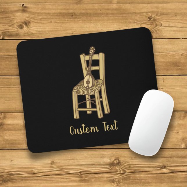 Baglama on Chair Mouse Mat (Creator Uploaded)