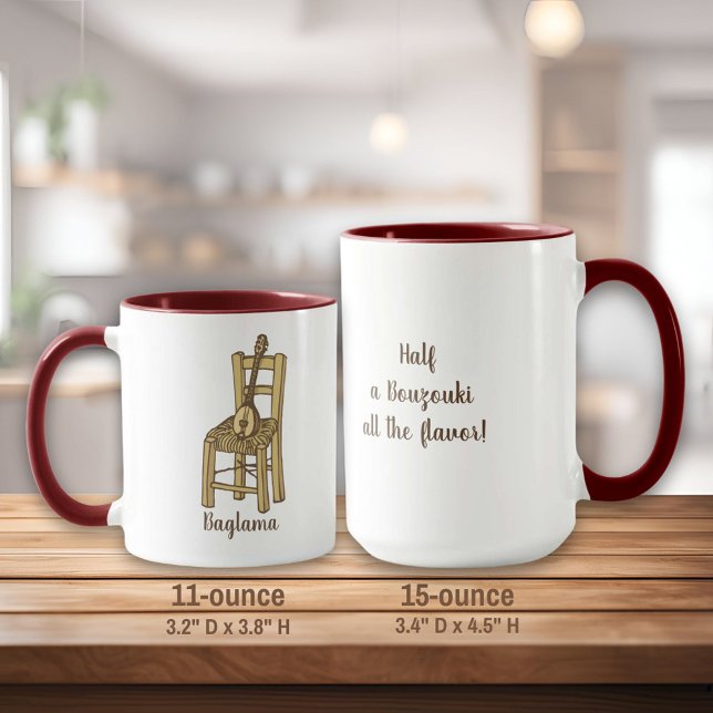Baglama on Chair Mug (Creator Uploaded)