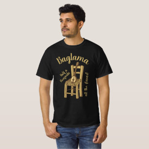Baglama on Chair T-Shirt