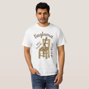 Baglama on Chair T-Shirt