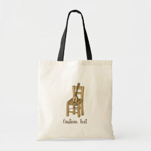 Baglama on Chair Tote Bag