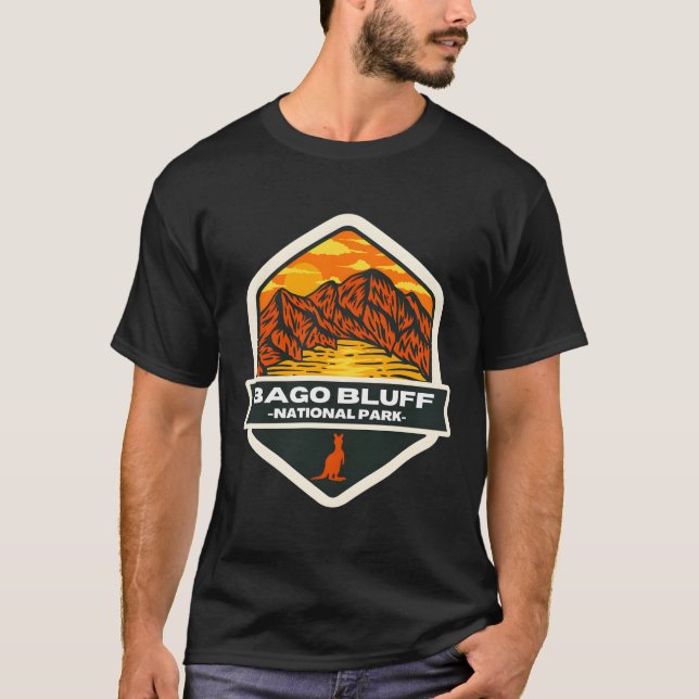 Bago Bluff � The Endless Horizon of Australia T-Shirt (Front)