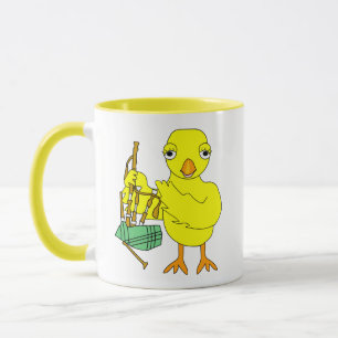 Bagpipe Chick Mug