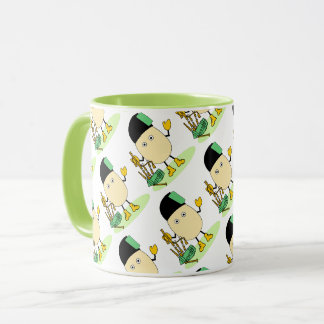 Bagpipe Egghead Mug