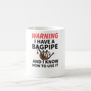Bagpipe Gifts   Bagpiper Scottish Bagpipe Lover Coffee Mug