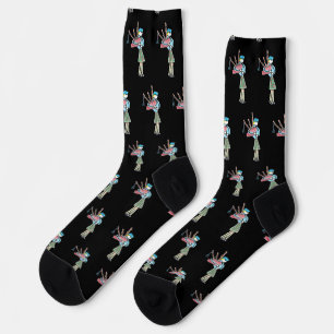 Bagpipe Playing Socks