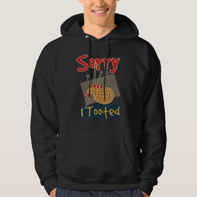 Bagpiper Bagpipe Musician Scottish Culture Bagpipi Hoodie (Front)