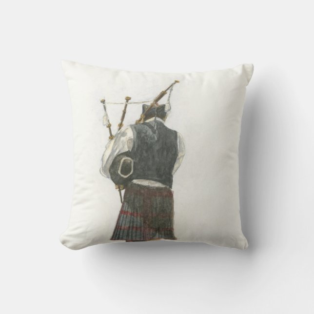 Bagpiper Cushion (Front)