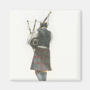 Bagpiper Magnet