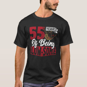 Bagpiperist Birthday 55 Years of Being Blow some T-Shirt