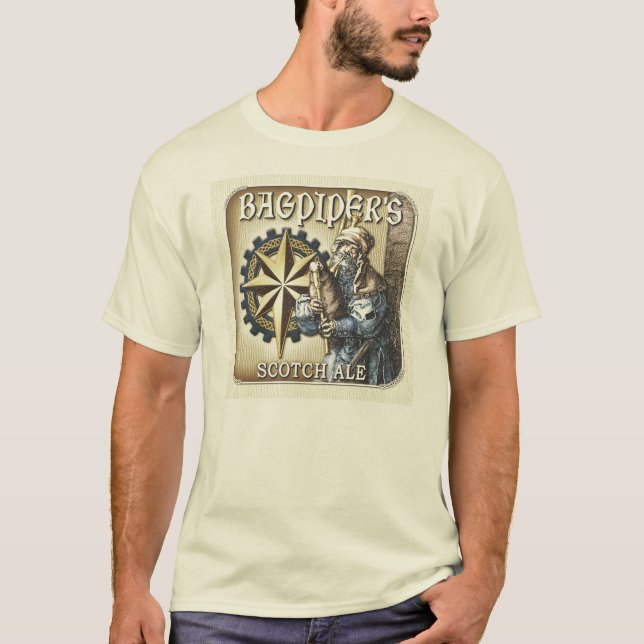 Bagpiper's Scotch Ale T-Shirt (Front)