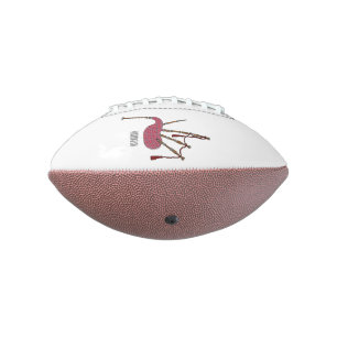 Bagpipes cartoon illustration  american football