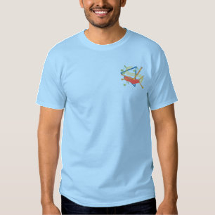 Bagpipes Embroidered T-Shirt