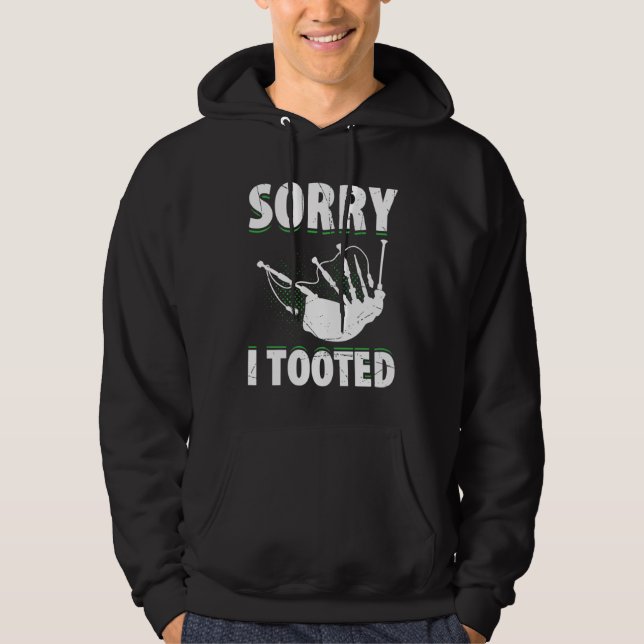 Bagpipes For Bagpiperist Bagpipe Player Bagpiping  Hoodie (Front)