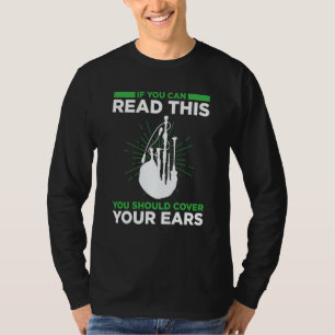Bagpipes For Bagpiperist Bagpipe Player Bagpiping T-Shirt