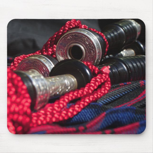 Bagpipes Mouse Mat (Front)