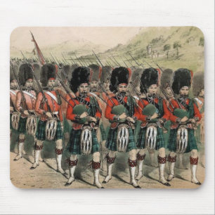 Bagpipes on Parade Mouse Mat