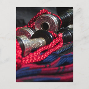 Bagpipes Postcard