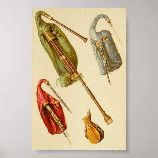 Bagpipes Poster (Front)