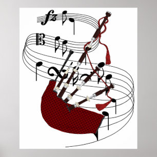 Bagpipes Poster