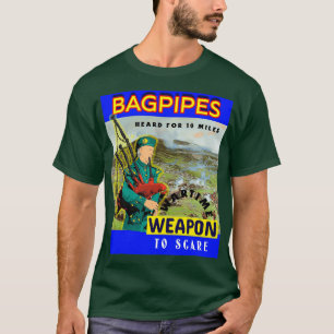Bagpipes Weapon of War 5 T-Shirt