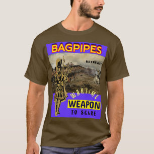 Bagpipes Weapon of War 8 T-Shirt