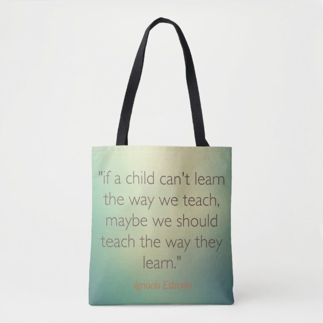 Bags Education quotes (Front)