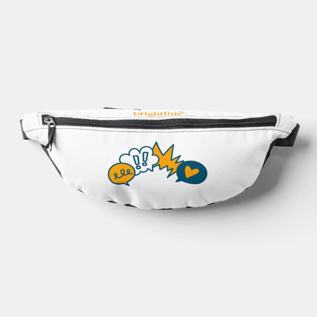 Bags - Fanny pack with illustration (Lay Down)