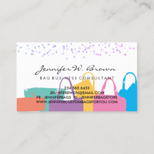 Bags Independant consultant Business Card