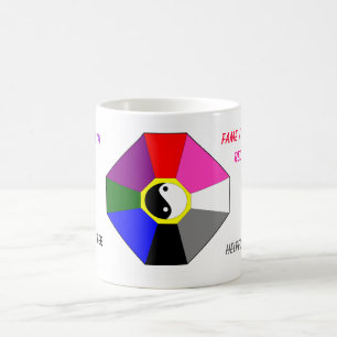 BAGUA with colours and labels - mug