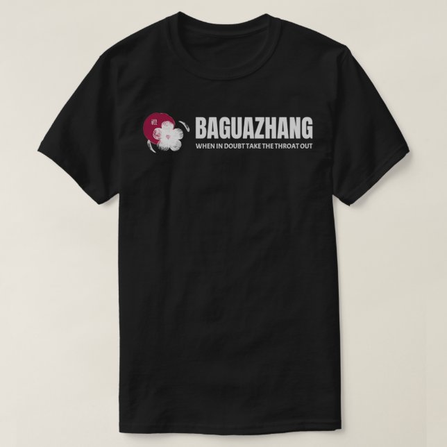 Baguazhang Kung Fu Martial Arts Training Outfit 4 T-Shirt (Design Front)