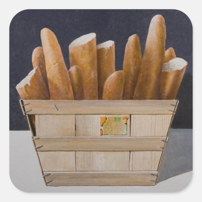 Baguettes 2010 square sticker (Front)