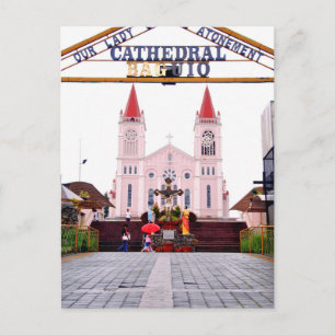 Baguio Cathedral Postcard