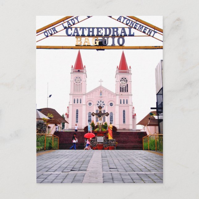 Baguio Cathedral Postcard (Front)
