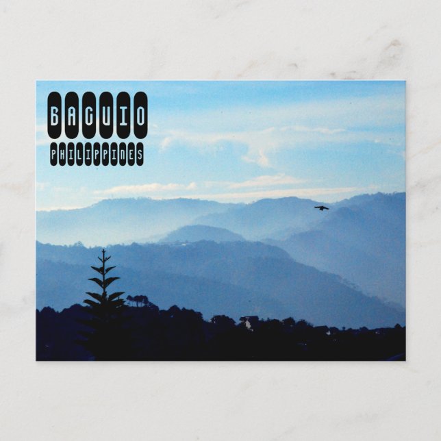 Baguio in Philippines Postcard (Front)