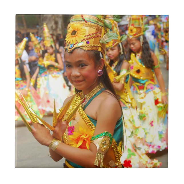 Baguio Panagbenga Festival Tile (Front)