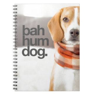 "Bah Hum Dog" Beagle Notebook