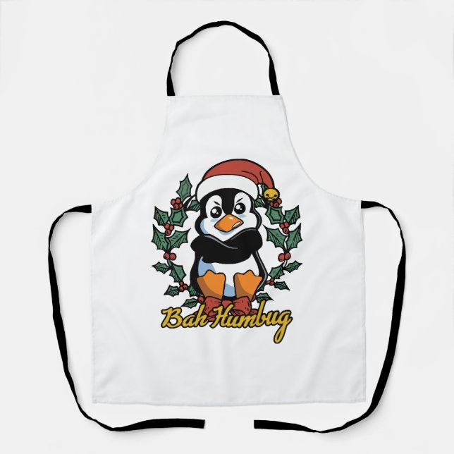 Bah Humbug Apron (Front)