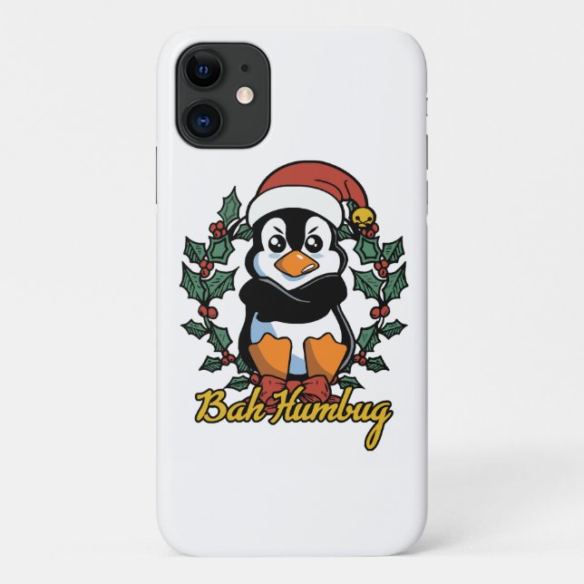 Bah Humbug Case-Mate iPhone Case (Back)