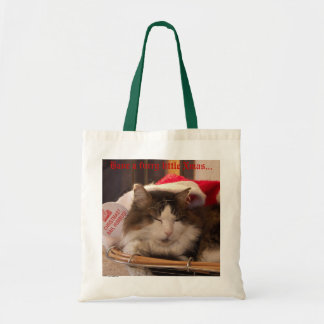 Bah Humbug Cat Tote Bag