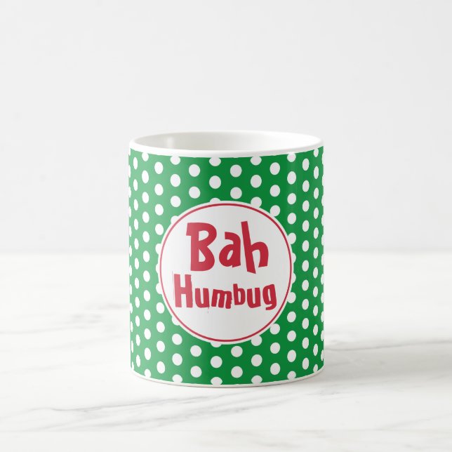 Bah Humbug Christmas Mug (Center)