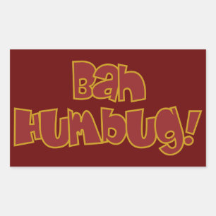 BAH HUMBUG! custom stickers