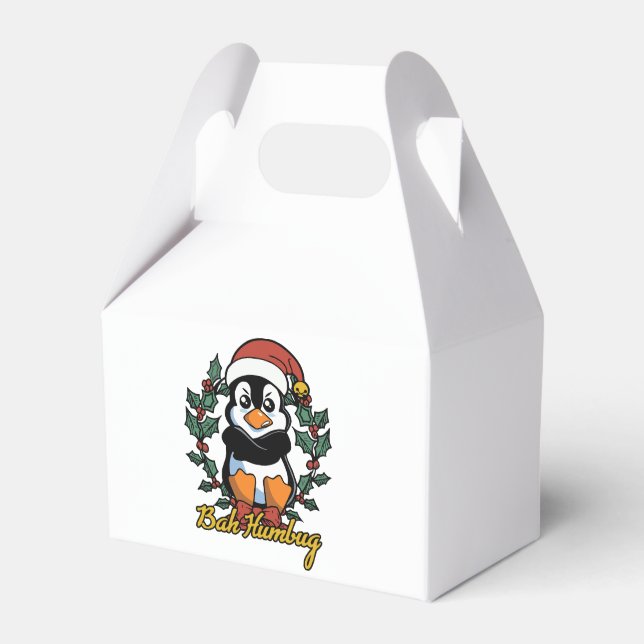 Bah Humbug Favour Box (Front Side)