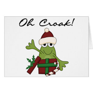 Bah Humbug Frog Christmas Tshirts and Gifts