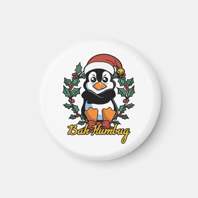 Bah Humbug Magnet (Front)