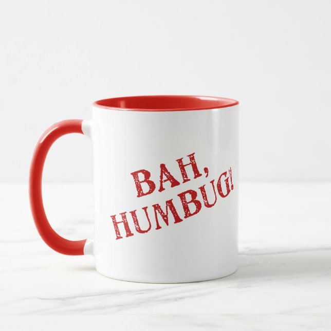 Bah Humbug Mug (Left)